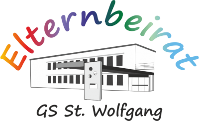 Farbiges Logo des Elternbeirats der Grundschule St. Wolfgang